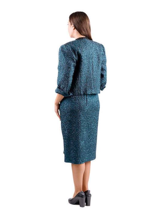 Vagias Damen Blazer Petrol