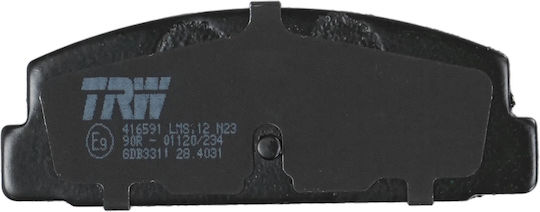 Trw Set Plăcuțe De Frână Disc Frână Gdb3328