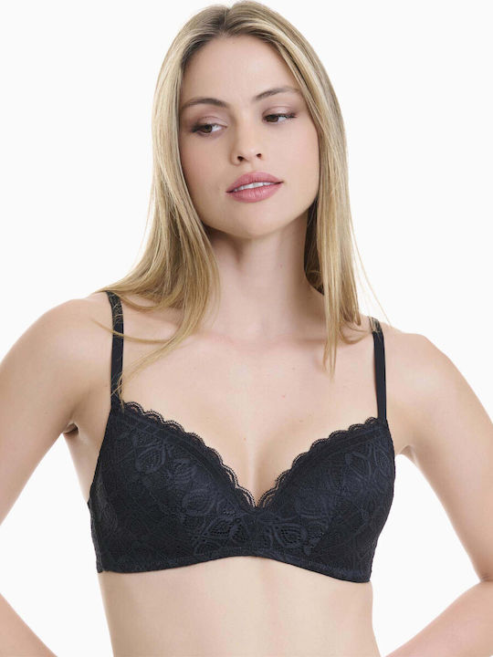 Walk Women's Bralette Bra Black