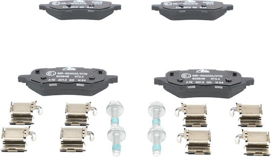 Ate Brake Pad Set Disc Brake 13.0460-2648.2