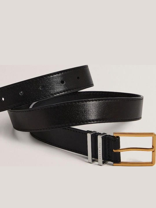 Leather Women's Belt Black