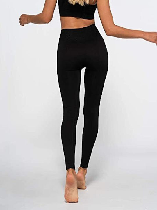 Women's Cropped Legging High Waisted Black