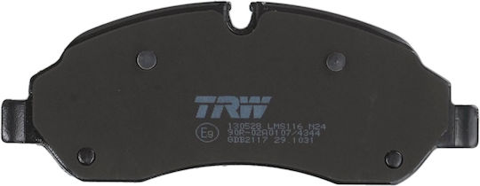 Trw Gdb2117 Set Plăcuțe De Frână Disc Frână Auto
