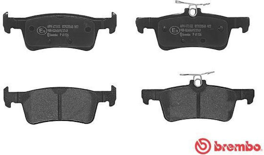 Brembo Комплект Спирачни Накладки Дискова Спирачка P 61 126