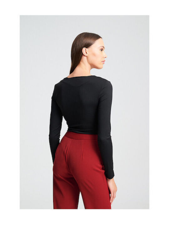 Mind Matter Lola Bodysuit 25-02-01-042-black