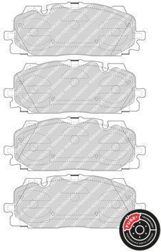 Ferodo Fdb4967 Bremsbelag Set Scheibenbremse
