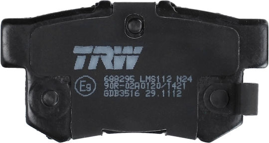 Trw Bremsbelag Set Scheibenbremse Gdb3516