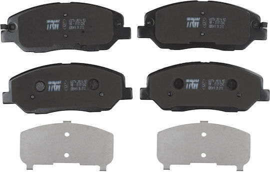 Trw Brake Pad Set Disc Brake Gdb3418