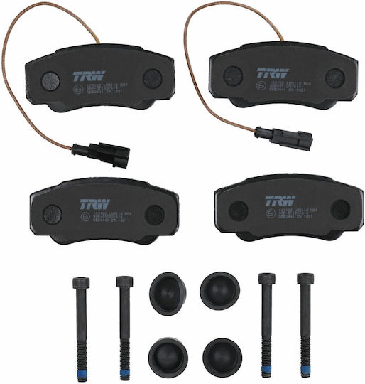 Trw Gdb3441 Bremsbelag Set Scheibenbremse