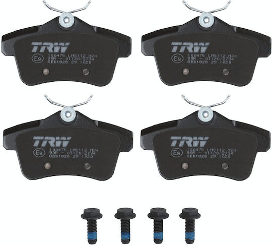Trw Brake Pad Set Disc Brake Gdb1828