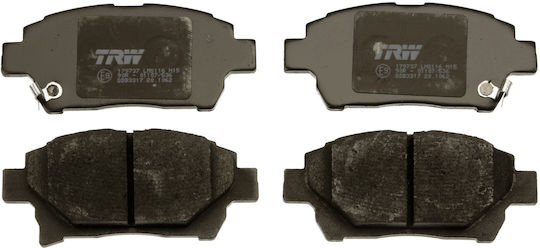 Trw Brake Pad Set Disc Brake Gdb3317