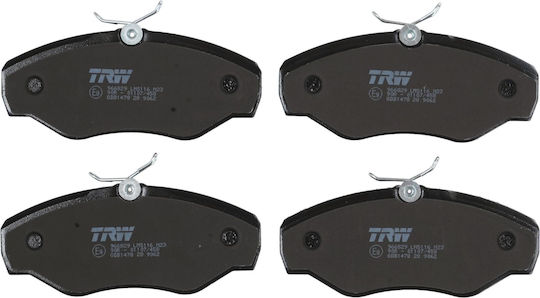 Trw Brake Pad Set Disc Brake Gdb1478
