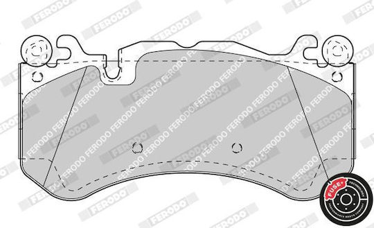 Ferodo Fdb4373 Brake Pad Set Disc Brake