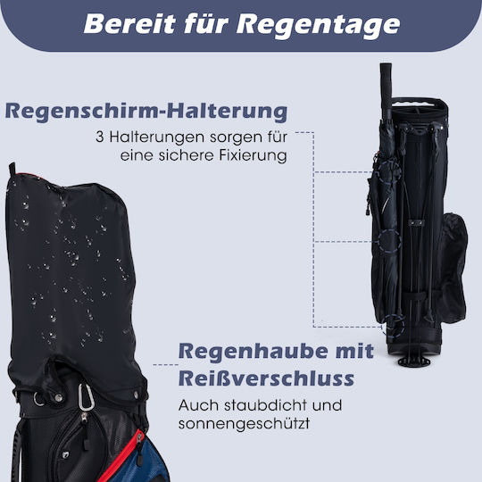 Costway Rohrstock Golf 11Stück