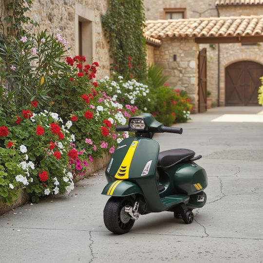 Kids Ride-On Motorbike Electric 6 Volt Green for 6+ Years