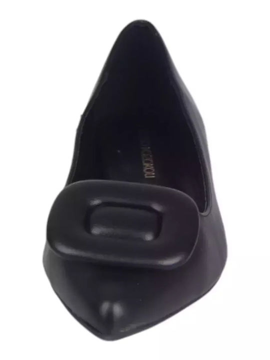 Fabric Ballerinas Black