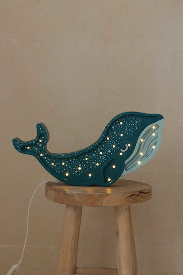 Little Lights Led Kids Decorative Lamp Blue 40x15x5.5εκ.