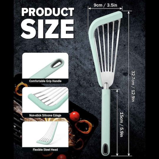 Uncle George Σπάτουλα Ψαριού Τρυπητή Ανοξείδωτη 33cm