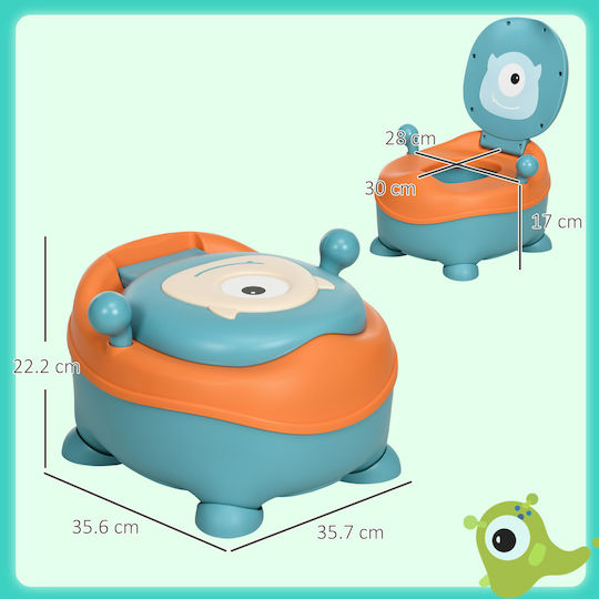 Zonekiz Potty Bowl Blue up to 40kg