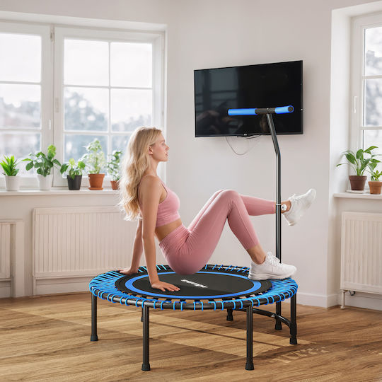 Sportnow Trampolin Gymnastik Durchmesser 145cm Blau Sportnow Trampolin Gymnastik Durchmesser 145cm Blau