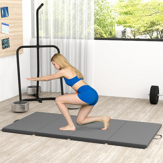 HomCom Exercise Mat Gray (240x120cm)