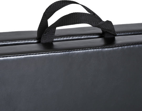 HomCom Exercise Mat Black (180x60x5cm)