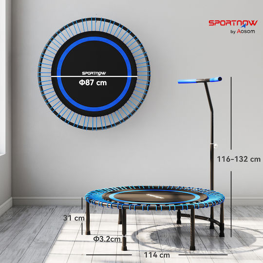 Sportnow Τραμπολίνο Γυμναστικής Διαμέτρου 145εκ. Μπλε