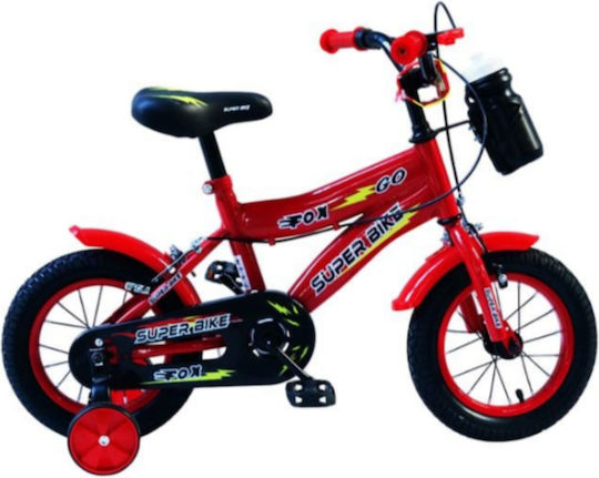12" Kids Bicycle City Red
