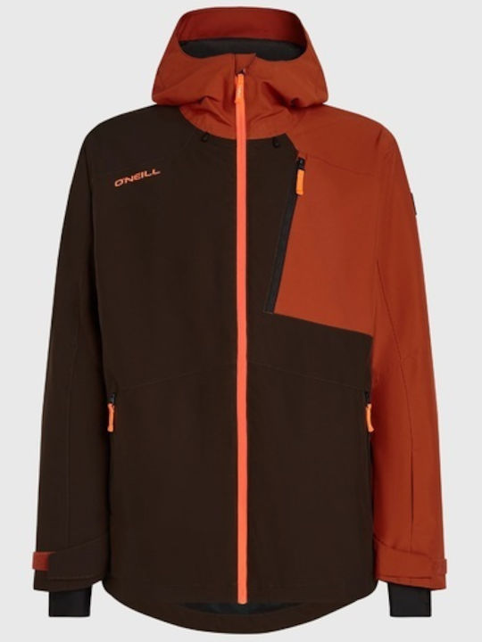 O'Neill Men's Ski & Snowboard Jacket Brown 2500140-47032