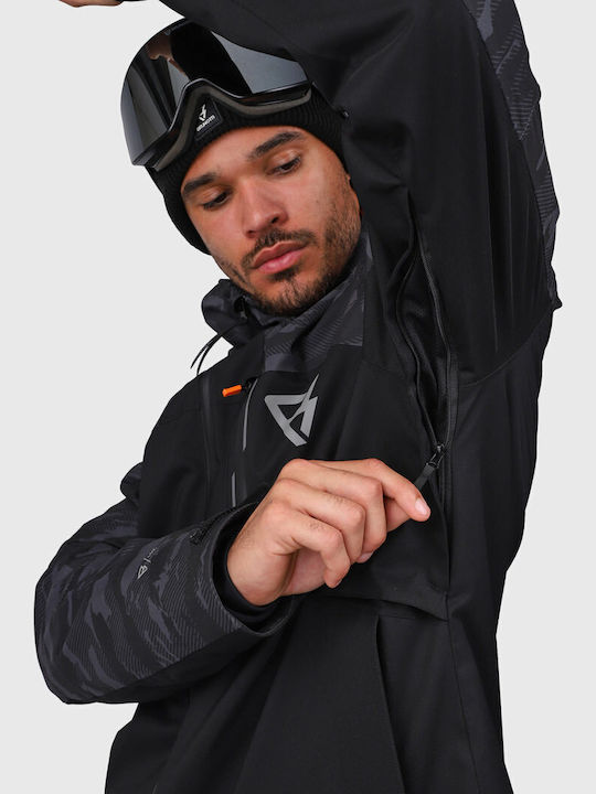 Brunotti Kanisher 2521200049-9999 Herren Ski- und Snowboardjacke Schwarz
