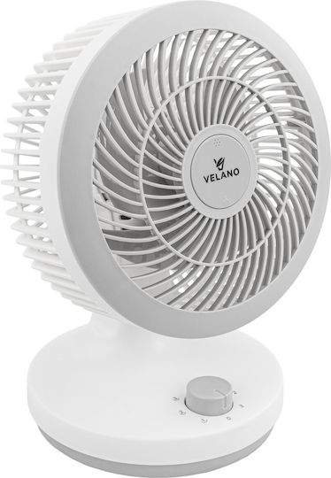 Red Technic Επιτραπέζιος Ανεμιστήρας 50W Λευκός