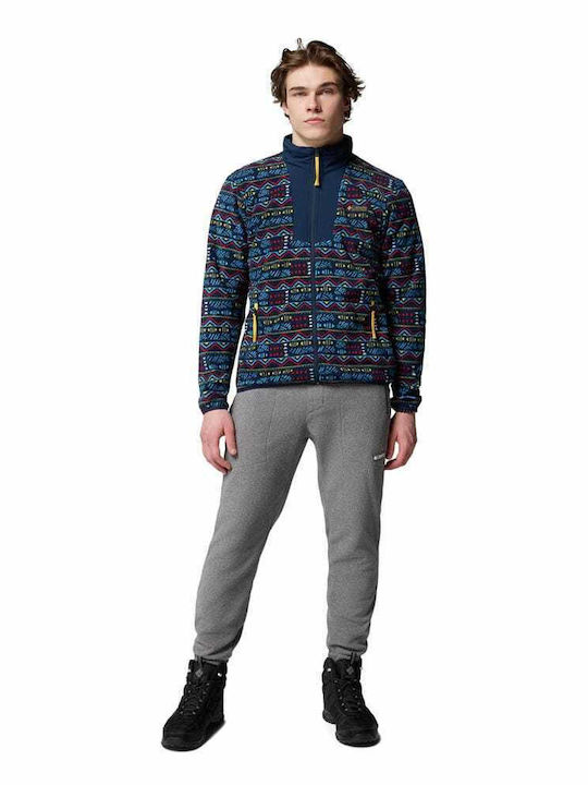 Men's Fleece Cardigan Multi
