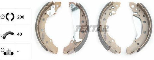 Textar Brake Shoe Set 91044700