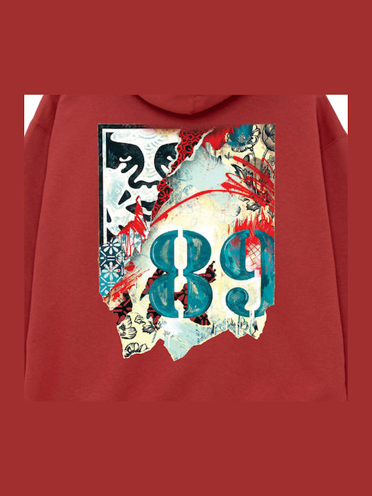 Lisbon Icon Cardigan With Red Hood