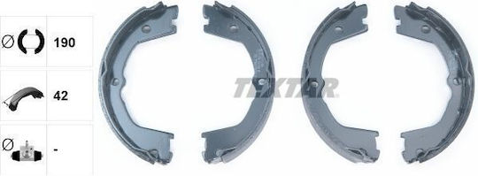 Textar 91074900 Bremsbacken-Satz Handbremse