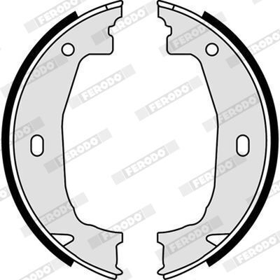 Ferodo Fsb592 Brake Shoe Set Handbrake