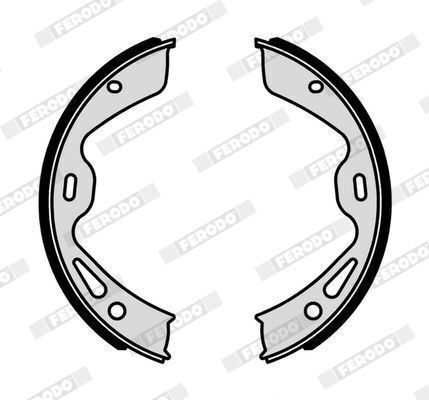 Ferodo Brake Shoe Set Fsb4305