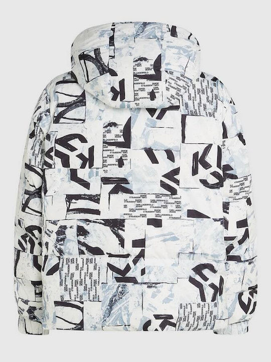 Winter Jacke Weiß