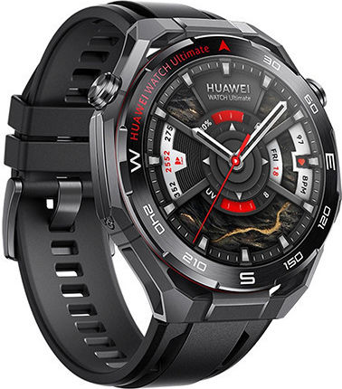 Huawei Watch Ultimate 2 Stainless Steel 48mm Αδιάβροχο με SIM και Παλμογράφο (Μαύρο)