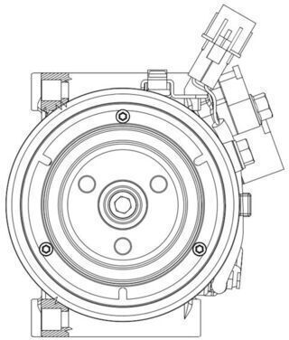 Mahle Klimakompressor Auto