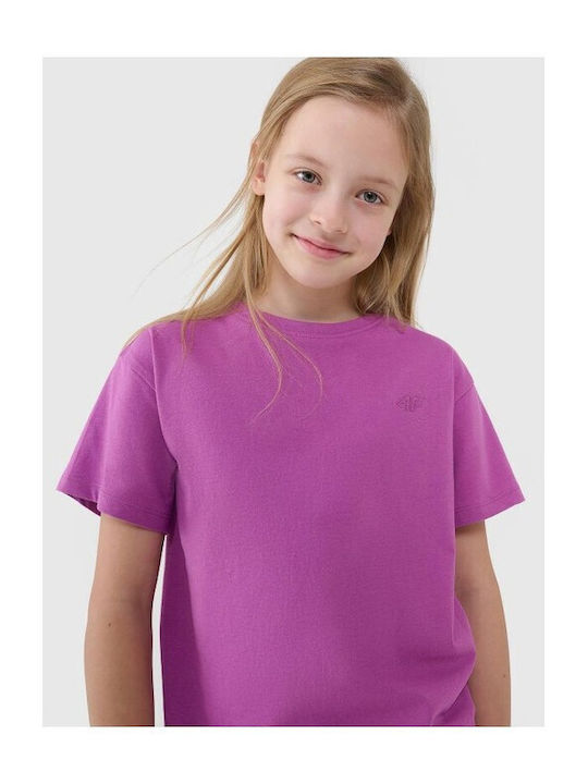 Παιδικό T-shirt Μωβ