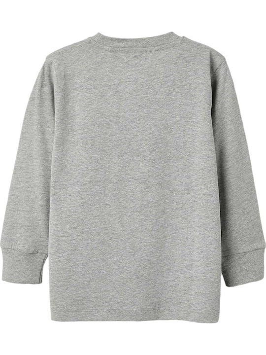 Kinderhemd Langarm Gray