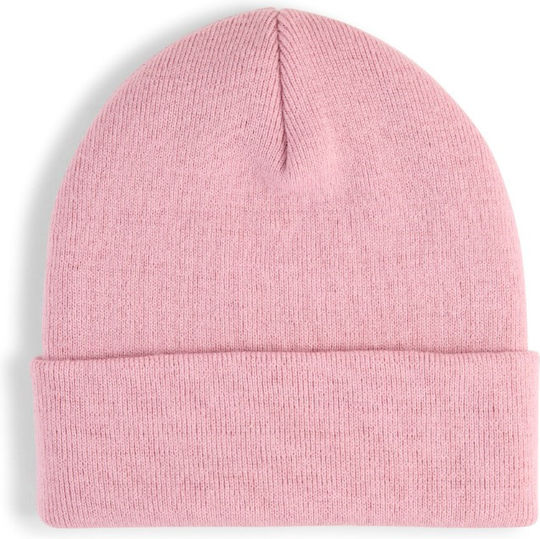 Beanie Unisex Beanie Gestrickt in Rosa Farbe