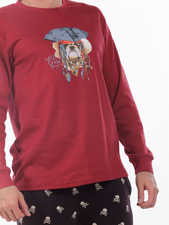 MEI Χειμερινή Ανδρική Πιτζάμα Multicolor