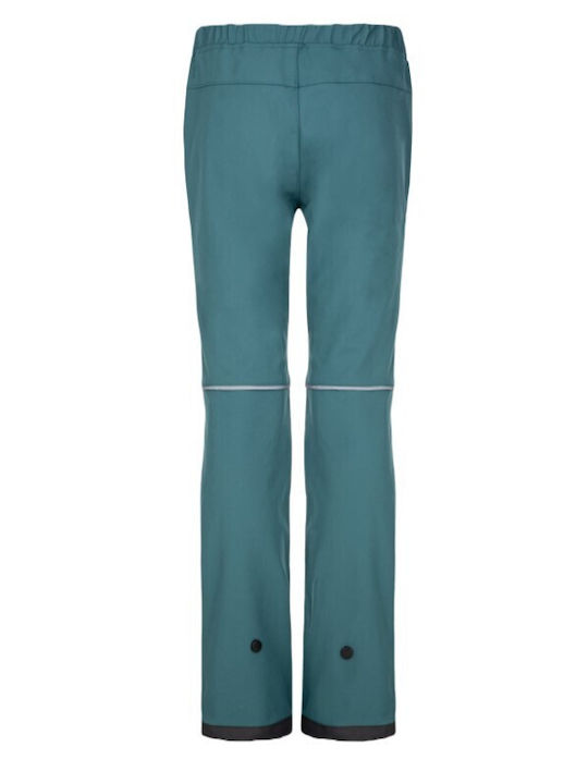 Kilpi SJ0405KI-DGN Pantaloni De Schi Și Snowboard Copii Coajă Moale Verde