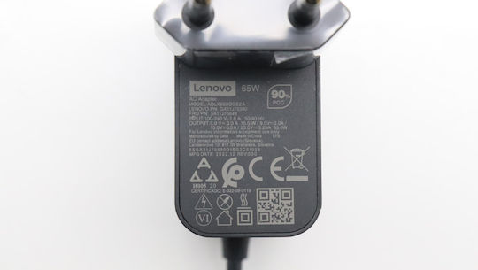 Lenovo 65w Power Adapter Dual Ports Adjustable Voltage