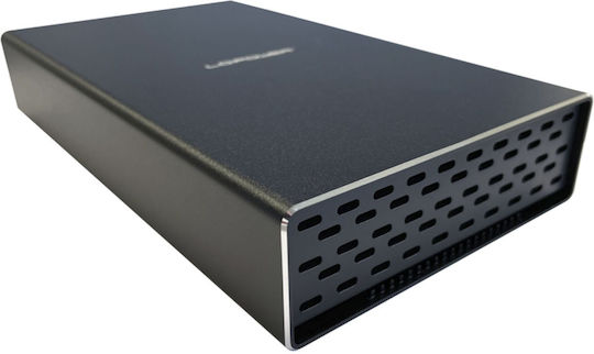 LC-Power Θήκη για 2 Σκληρούς Δίσκους 3.5" PCI Express / SATA III NVME με σύνδεση USB 3.2