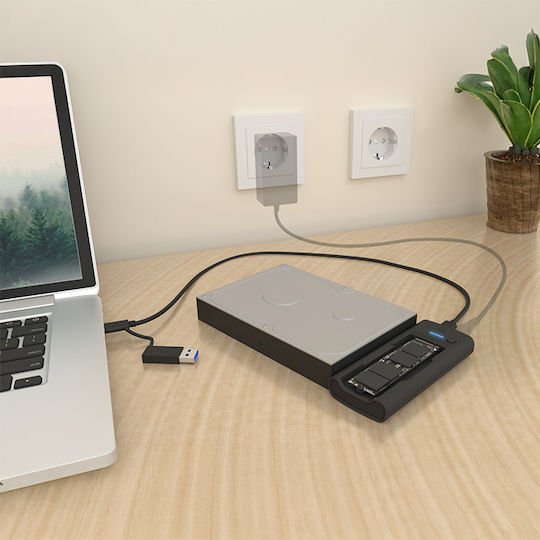 Icy Box Icybox Case for Hard Drive M.2 SATA III with Connection USB 3.2