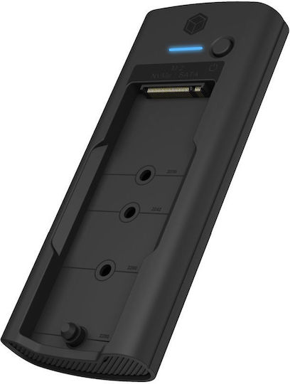Icy Box Icybox Case for Hard Drive M.2 SATA III with Connection USB 3.2