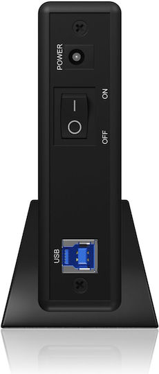 Icy Box Твърд диск кутия 3.5" SATA III с връзка USB 3.0 в Черен цвят